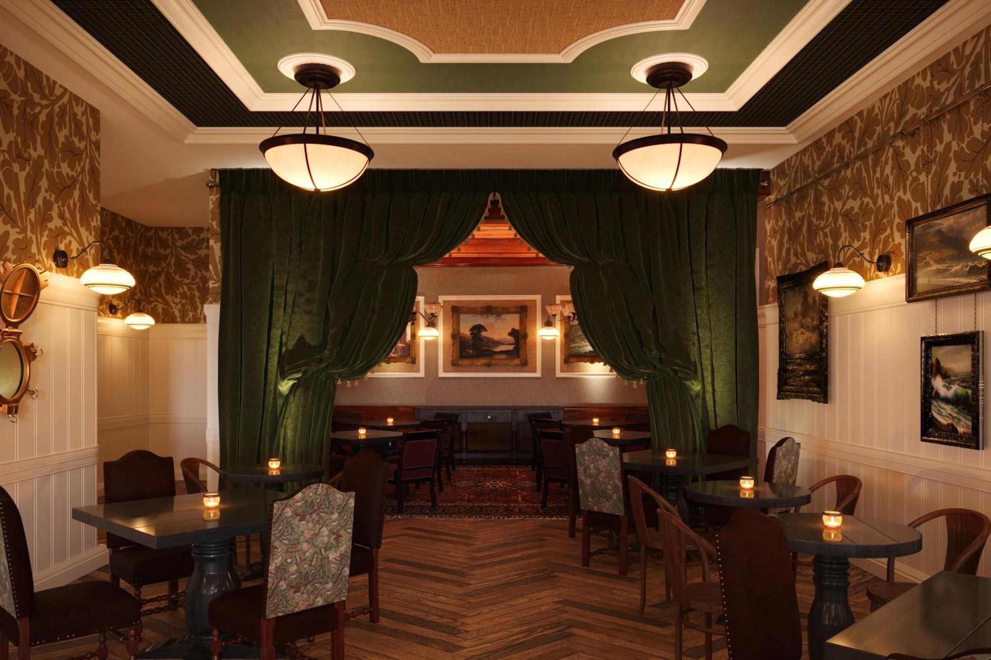 Portrush Adelphi Hotel Exterior photo The interior of the restaurant