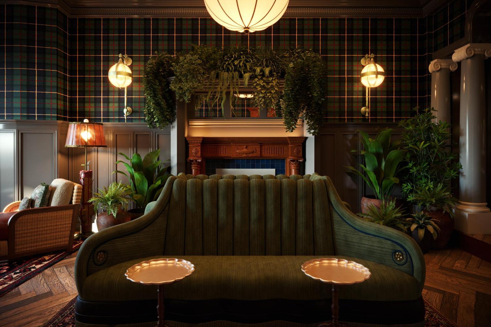 Portrush Adelphi Hotel Exterior photo The interior of the Green Room